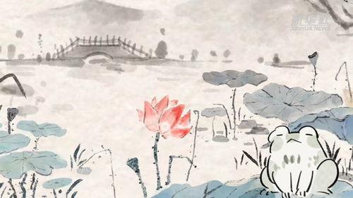 国产水墨动画片视频,国韵悠长，光影流转的东方画卷